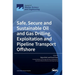 Safe, Secure and Sustainable Oil and Gas Drilling, Exploitation and Pipeline Transport Offshore