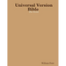 Universal Version Bible The Torah