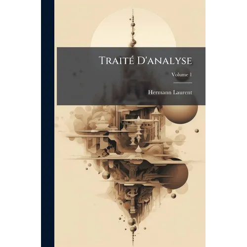 Traité D'analyse; Volume 1