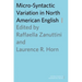 Micro-Syntactic Variation in North American English