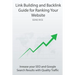 Link Building and Backlink Guide for Ranking Your Website: Inrease your SEO and Google Search Results with Quality Traffic