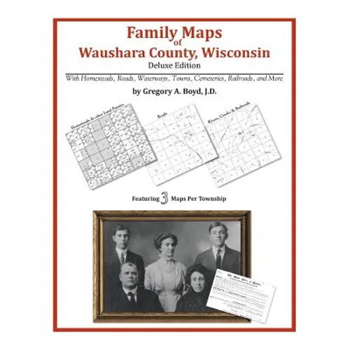 Family Maps of Waushara County, Wisconsin