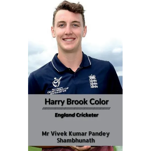 Harry Brook Color: England Cricketer