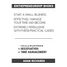 Entrepreneurship Books: Start a Small Business, Effectively Manage Your Time and Become Extremely Persuasive with These Practical Guides