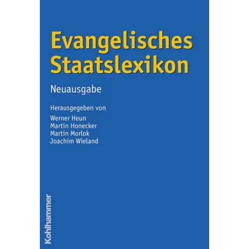Evangelisches Staatslexikon: Sonderausgabe Der 1. Auflage