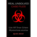 Real Unsolved Case Files: List Of True Crime Mysterious Stories