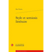 Style Et Semiosis Litteraire