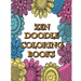 Zendoodle Coloring Books: Calming Stress Reliever and Relax Coloring Books Doodle Design