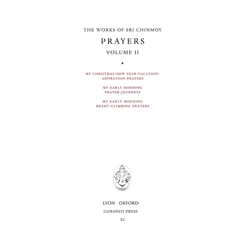 Prayers II