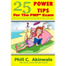 25 Power Tips for the PMP Exam