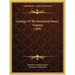 Geology Of The Richmond Basin, Virginia (1899)