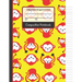 Composition Notebook: Bright Red & Yellow Monkey College Ruled Notebook for Girls, Boys, Kids, School, Students and Teachers