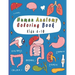 Human Anatomy Coloring Book: 25 human body parts (liver, heart, stomach, eyeball...) to color by kids ages 4-10