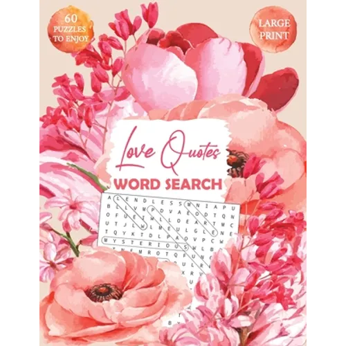 Love Quotes Word Search