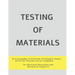 Testing of Materials
