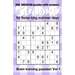 200 medium Sudoku puzzles with answers for those long summer days: Brain training puzzles for children to adults - Vol 1