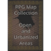 RPG Map Collection Open and Urbanized Areas: Collection of Maps for Role-Playing Games. For gamers and game masters