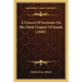 A Course Of Sermons On The Sixth Chapter Of Isaiah (1846)