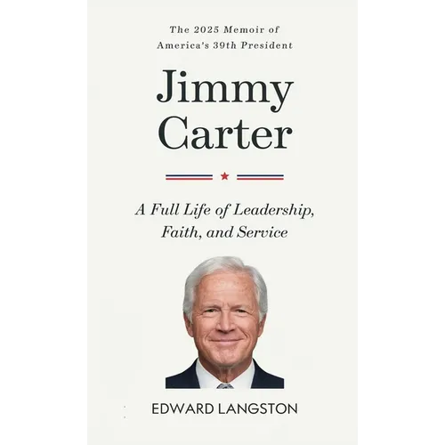 Jimmy Carter - A Full Life of Leadership, Faith & Service: The 2025 Memoir of America's 39th President Presidential Biography