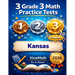 3 Kansas KAP Grade 3 Math Practice Tests: Full-Length Test Prep with Detailed Answer Explanations