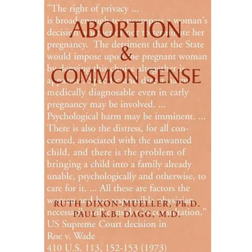 Abortion & Common Sense