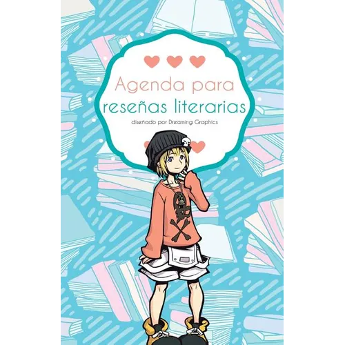 Agenda para reseñas literarias (color): interior a color