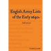 English Army Lists of the Early 1640s