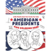 USA Presidents Coloring Book for children