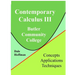 Contemporary Calculus 3rd Semester