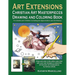Art Extensions Christian Art Masterpieces Drawing and Coloring Book: For Adults and Children including Art Appreciation and Historical Background from