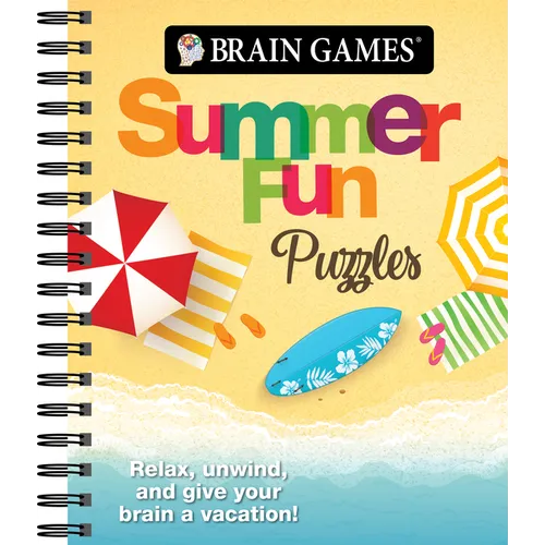 Brain Games - Summer Fun Puzzles: Relax, Unwind, and Give Your Brain a Vacation