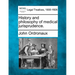 History and Philosophy of Medical Jurisprudence.