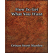 How To Get What You Want (1917)