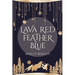 Lava Red Feather Blue
