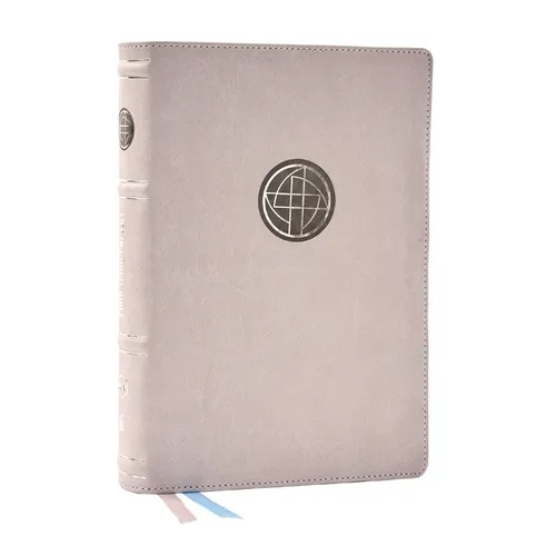 Life in Christ Bible: Discovering, Believing, and Rejoicing in Who God Says You Are (Nkjv, Cream Leathersoft, Red Letter, Comfort Print)