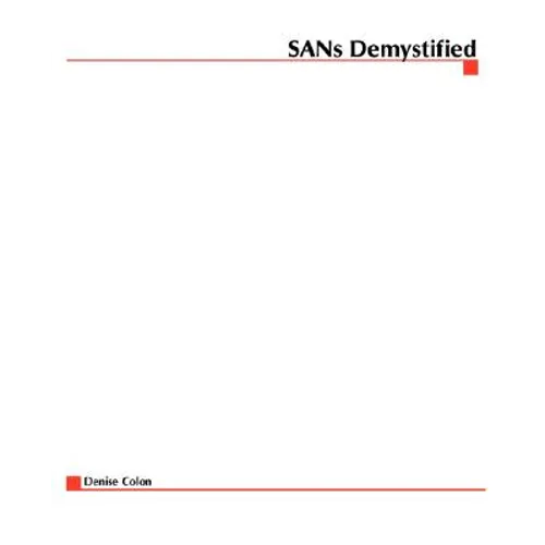 Sans Demystified