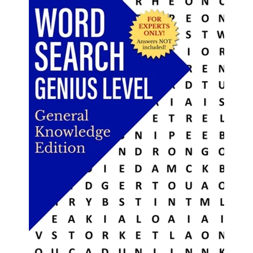 Word Search Genius Level: General Knowledge Edition