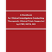 A Handbook for Clinical Investigators Conducting Therapeutic Clinical Trials Supported by CTEP, DCTD, NCI
