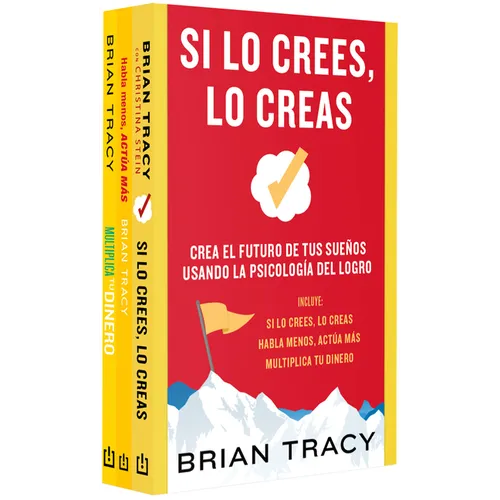 Pack Brian Tracy. (Contiene: Si Lo Crees Lo Creas / Habla Menos, Actúa Más / Multiplica Tu Dinero) / Brian Tracy Pack