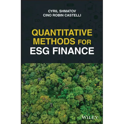 Quantitative Methods for Esg Finance