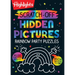 Scratch-Off Hidden Pictures Rainbow Party Puzzles: Over 350 Colorful Objects to Find in This Rainbow Puzzle Book for Kids Ages 6-9