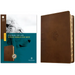 NLT Courage for Life Study Bible for Men, Filament Enabled (Leatherlike, Rustic Brown Lion, Indexed)