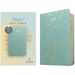 NLT Student Bible, Thinline Reference, Filament Enabled (Leatherlike, Tropical Iris Teal Blue, Red Letter)