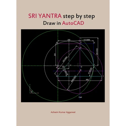 Sri Yantra step by step draw in AutoCAD