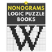 Nonograms logic Puzzle Books: hanjie puzzle book fun logic puzzles
