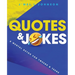 Quotes & Jokes: A Mental Detox for Tweens & Teens: A Mental Detox for Tweens & Teens
