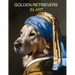 Golden Retrievers in Art: Portraits inspired by iconic masterpieces