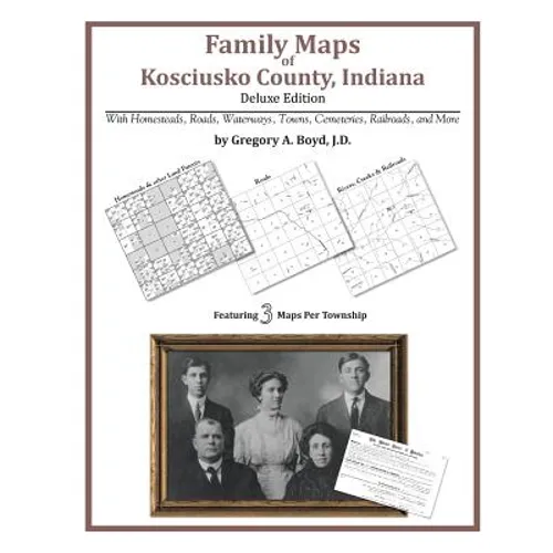 Family Maps of Kosciusko County, Indiana