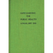 Safeguarding the Public Health: Newark, 1895-1918