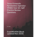 Texas Fireworks Pyrotechnic Operator TFM05 Test 50+ Self Practice Review Questions 2017 Edition